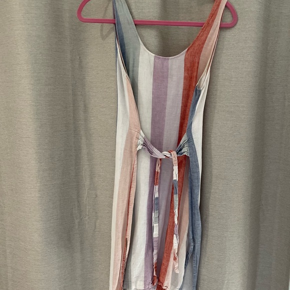 Marine Layer Dresses & Skirts - Marine Layer Front Tie Multicolor Stripe Dress